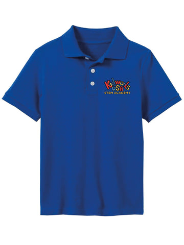 Kidworks USA ELEMENTARY Boys' & Girls' Short Sleeve Polo